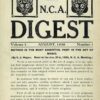 NCA Digest by Charles Hagen