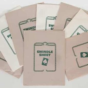 Swindle Sheet & Cheat Sheet by Karl Fulves ( Instant Download )