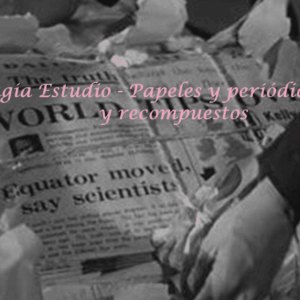 Magia Estudio - Papeles y periódicos rotos y recompuestos ( Instant Download )