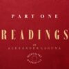 READINGS PART 1 By Alexander Laguna ( Instant Download )