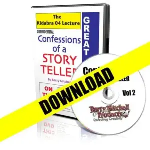 Confessions of a Story Teller by Barry Mitchell Vol 2 ( Instant Download )