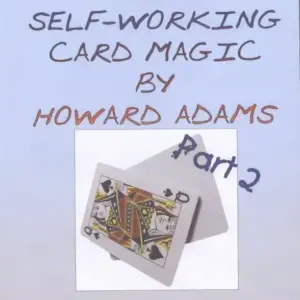 Aldo Colombini - The Amazing Self Working Card Magic of Howard Adams Vol 2 ( Instant Download )