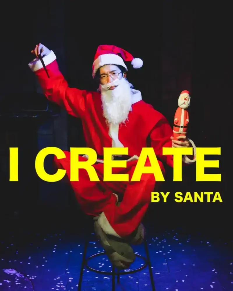 Santa - I Create ( Japanese , Instant Download )