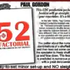 Paul Gordon - 52 Factorial ( Instant Download )