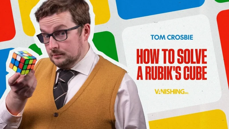 How to Solve a Rubik's Cube by Tom Crosbie ( Instant Download )
