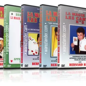 Bernard Bilis – La Magie Par Les Cartes ( French , 6 Vols , Instant Download )