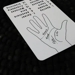 David Alnwick - Palm Reader Card( Instant Download )