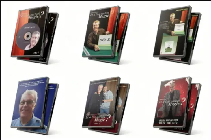 Michel Lageois - Et si l'on parlait Magie ( French , 6 Vols , Instant Download )