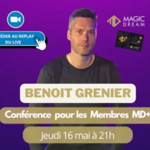 Benoît Grenier - Conférence MD+ ( French , Instant Download )